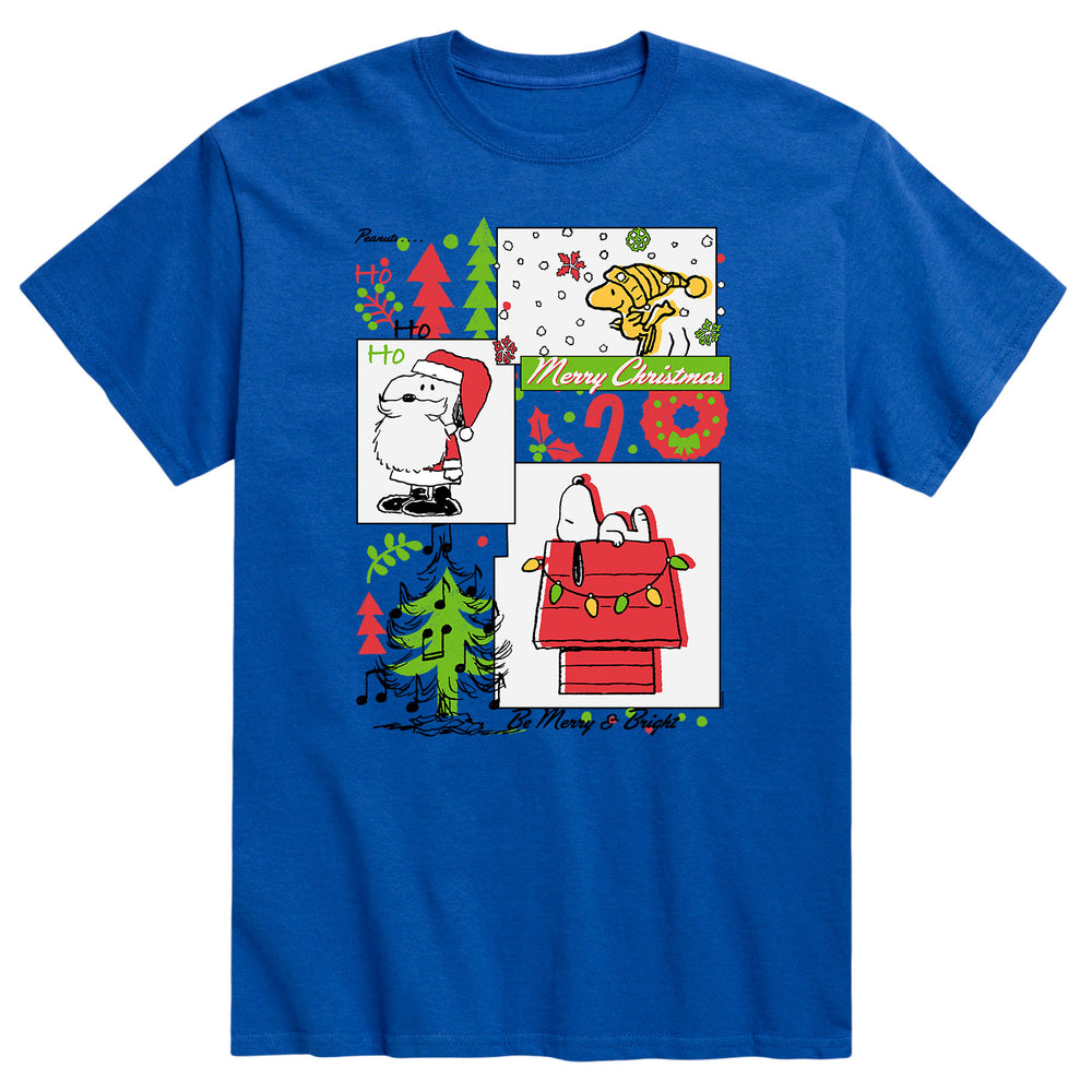Peanuts Christmas Holiday Men's T-Shirt