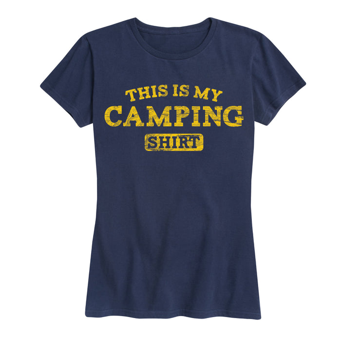 This is My Camping Shirt - Women's Short Sleeve T-Shirt