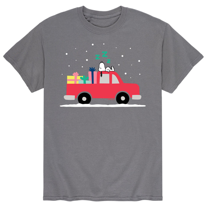 Peanuts Christmas Holiday Men's T-Shirt
