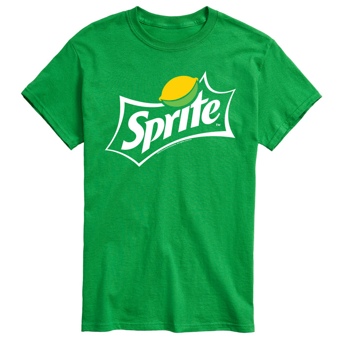 Coca-Cola Sprite Logo Adult Short Sleeve Graphic T Shirt, Unisex Soda Pop Drink Tee, Officially Licensed
