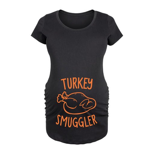 Turkey Smuggler - Women's Maternity Scoop Neck Graphic T-Shirt