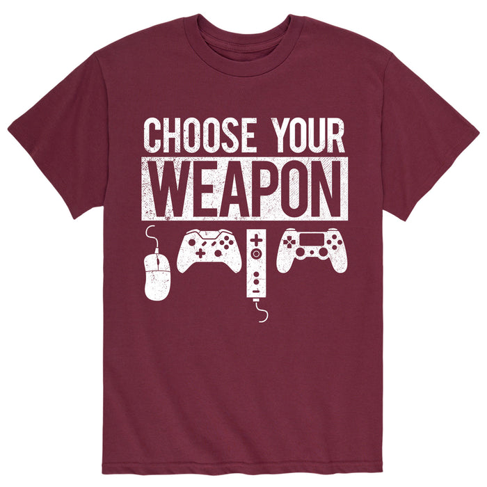 Choose Your Weapon - Men's Short Sleeve T-Shirt