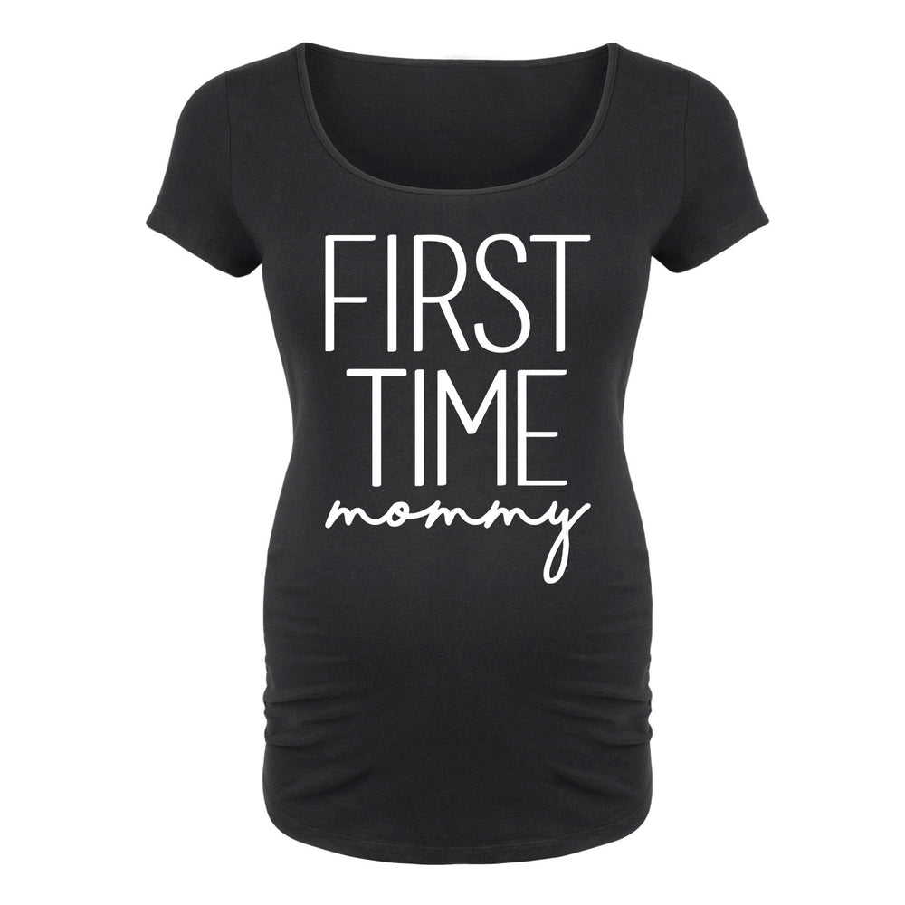First Time Mommy - Maternity Short Sleeve T-Shirt