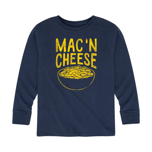 Mac And Cheese - Youth & Toddler Long Sleeve T-Shirt