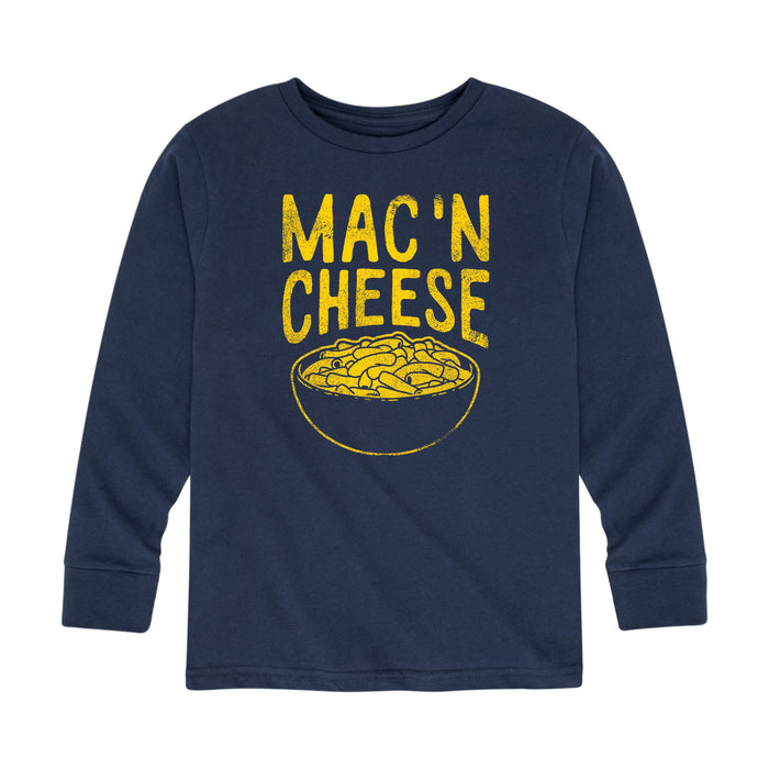 Mac And Cheese - Youth & Toddler Long Sleeve T-Shirt