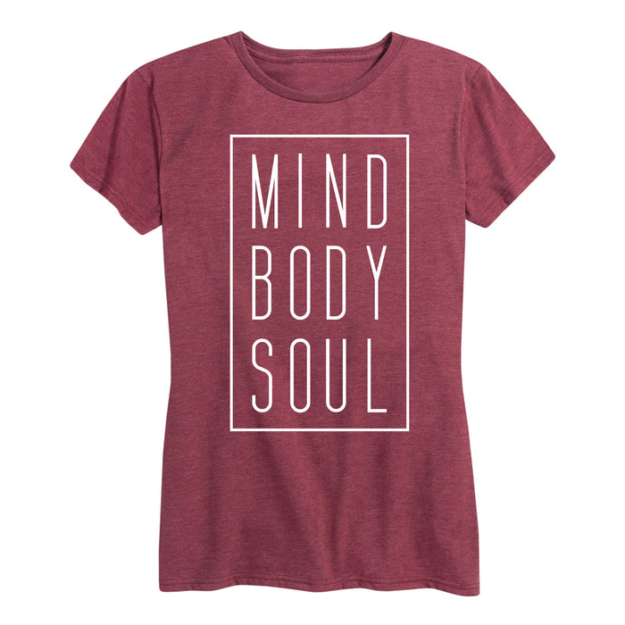 Mind Body Soul - Women's Short Sleeve T-Shirt
