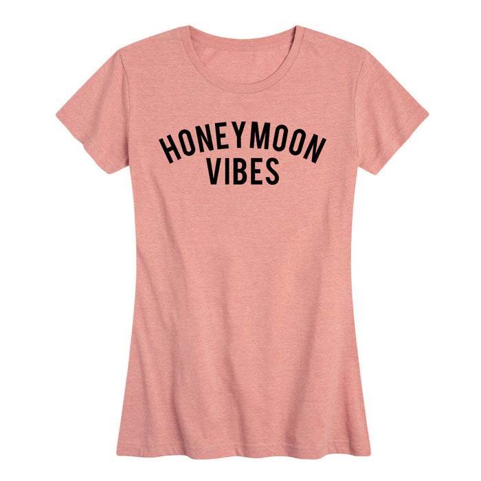 Honeymoon Vibes-Women's Short Sleeve Graphic T-Shirt