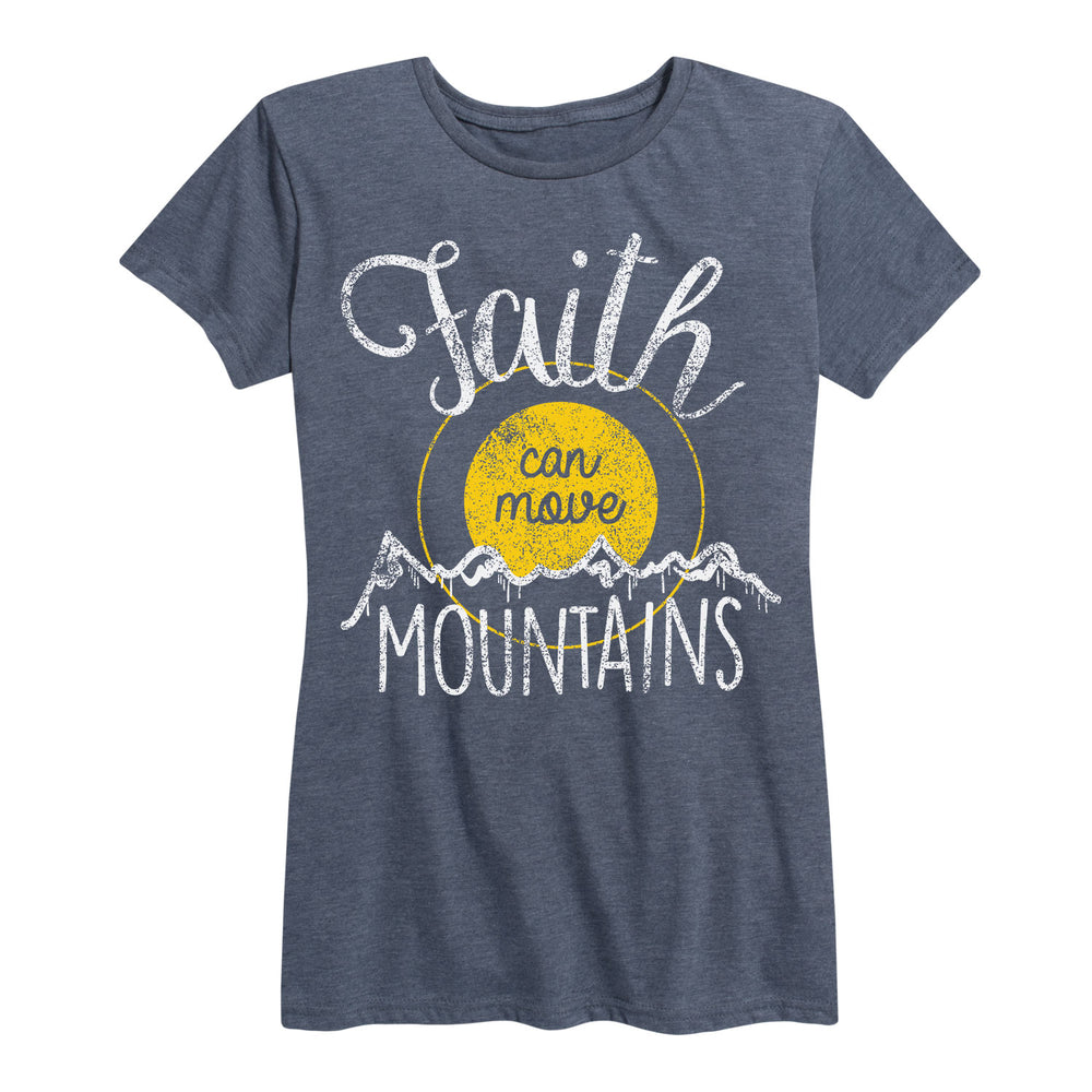 Faith Can Move Mountains - Women's Short Sleeve T-Shirt