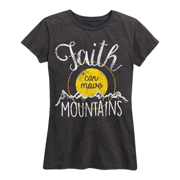 Faith Can Move Mountains - Women's Short Sleeve T-Shirt