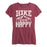 Hike And Be Happy - Women's Short Sleeve T-Shirt