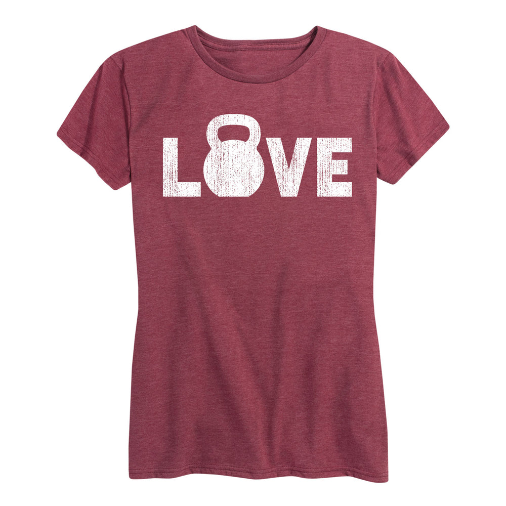 Kettle Bell Love - Women's Short Sleeve T-Shirt