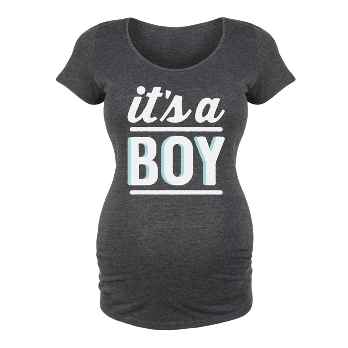 It's A Boy - Maternity Short Sleeve T-Shirt