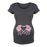 Pink Handprints Heart - Maternity Short Sleeve T-Shirt