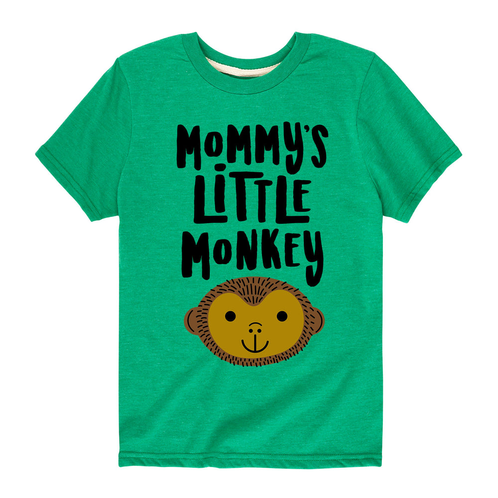 Mommy's Little Monkey - Youth & Toddler Short Sleeve T-Shirt