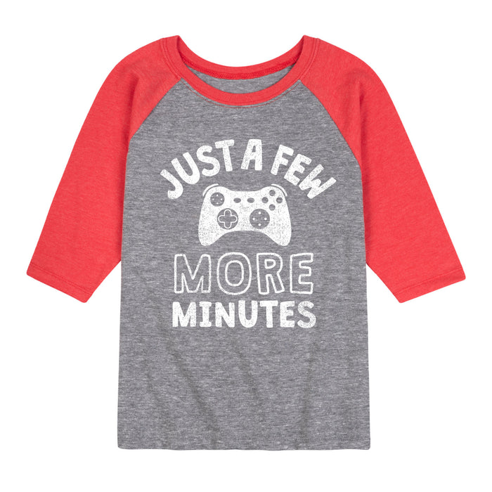 Just a Few More Minutes - Youth & Toddler Raglan