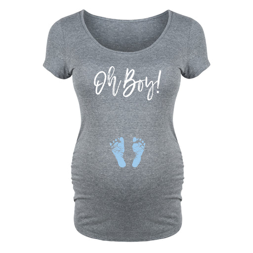 Oh Boy! - Maternity Short Sleeve T-Shirt