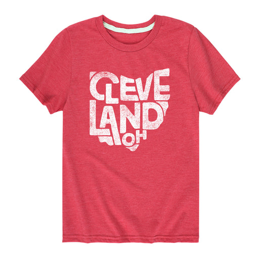 Cleveland OH State - Youth & Toddler Short Sleeve T-Shirt