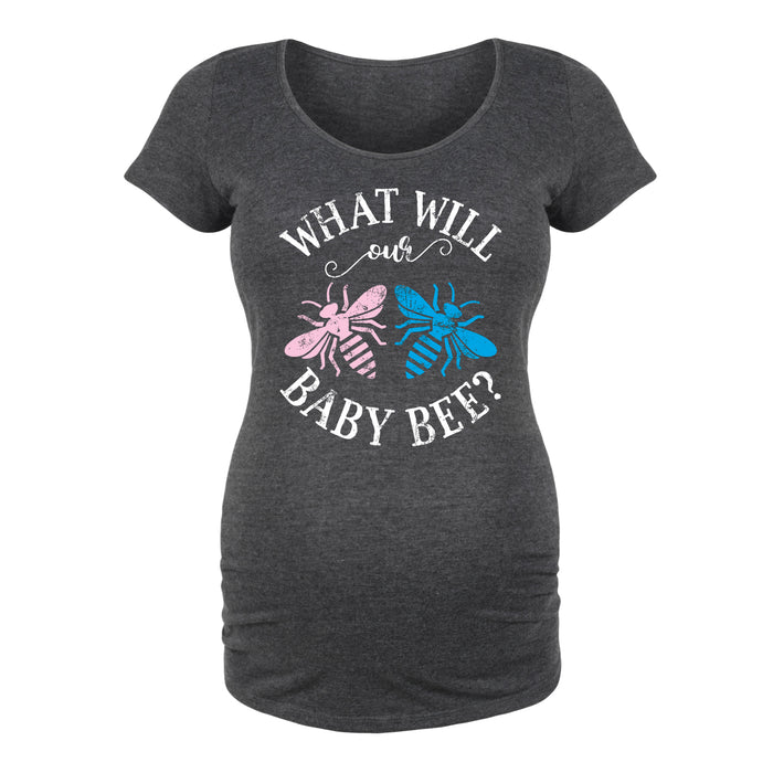 What Will Our Baby Bee - Maternity Short Sleeve T-Shirt