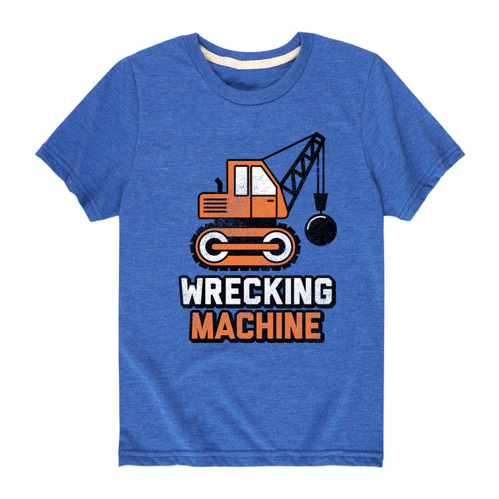 Wrecking Machine - Youth & Toddler Short Sleeve T-Shirt