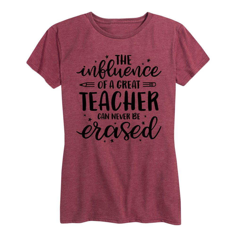 The Influence Of A Great Teacher - Women's Short Sleeve T-Shirt