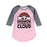 Be A Rainbow In Someone Else's Cloud - Youth & Toddler Girls Raglan