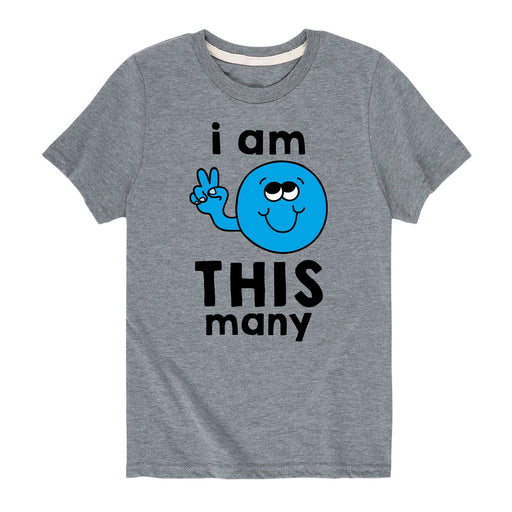 I Am This Many 2 - Youth & Toddler Short Sleeve T-Shirt
