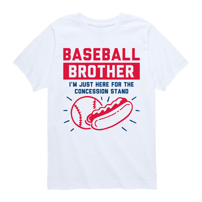 Baseball Brother - Youth & Toddler Short Sleeve T-Shirt