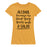 Alcohol No Great Story Started With Salad - Women's Short Sleeve T-Shirt
