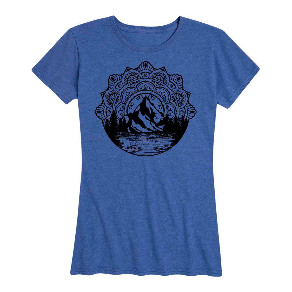 Mandala Mountain Forest - Women's Short Sleeve T-Shirt