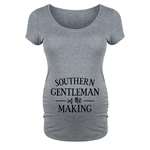 Southern Gentleman In The Making - Maternity Short Sleeve T-Shirt