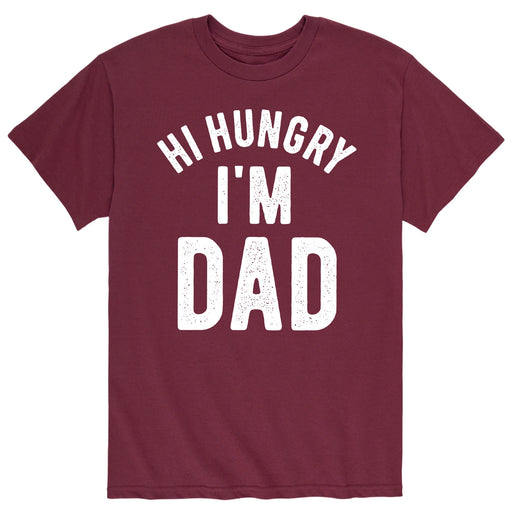 Hi Hungry I'm Dad - Men's Short Sleeve T-Shirt