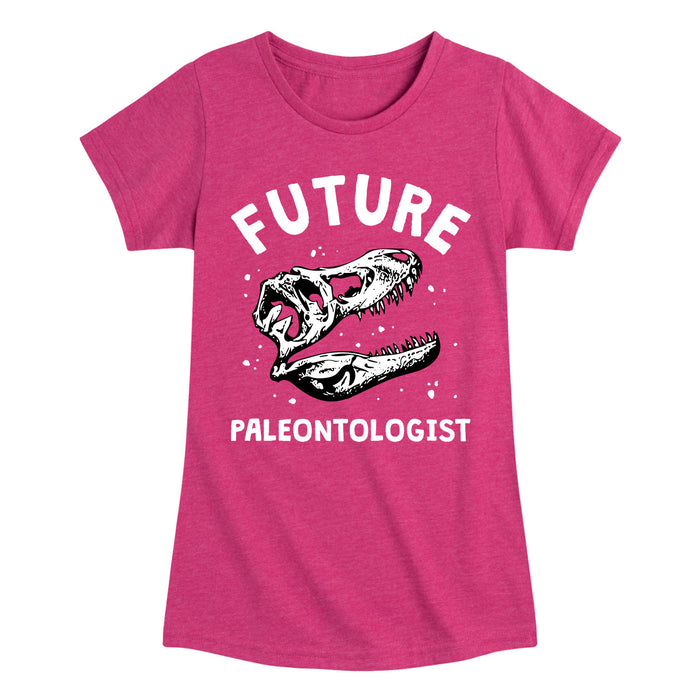 Future Paleontologist - Youth & Toddler Girls Short Sleeve T-Shirt