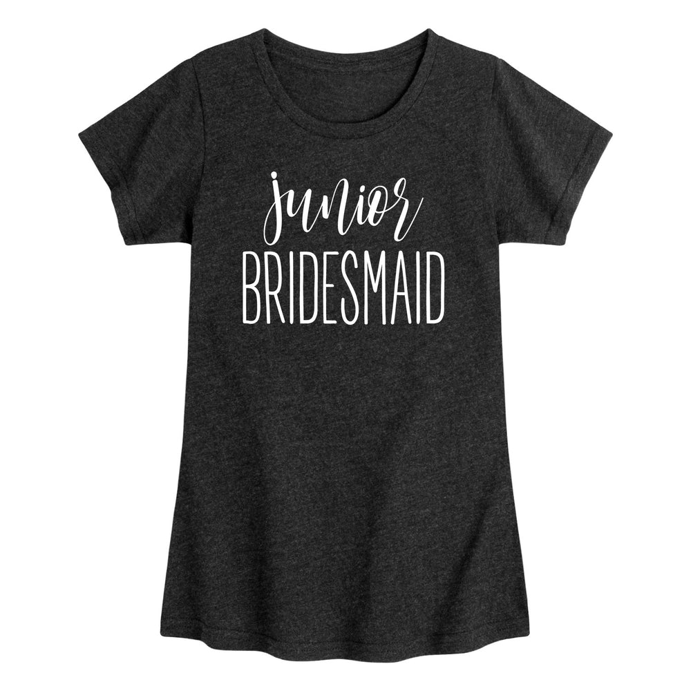 Junior Bridesmaid - Toddler And Youth Girls Short Sleeve T-Shirt