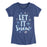 Let it Snow - Youth & Toddler Girls Short Sleeve T-Shirt