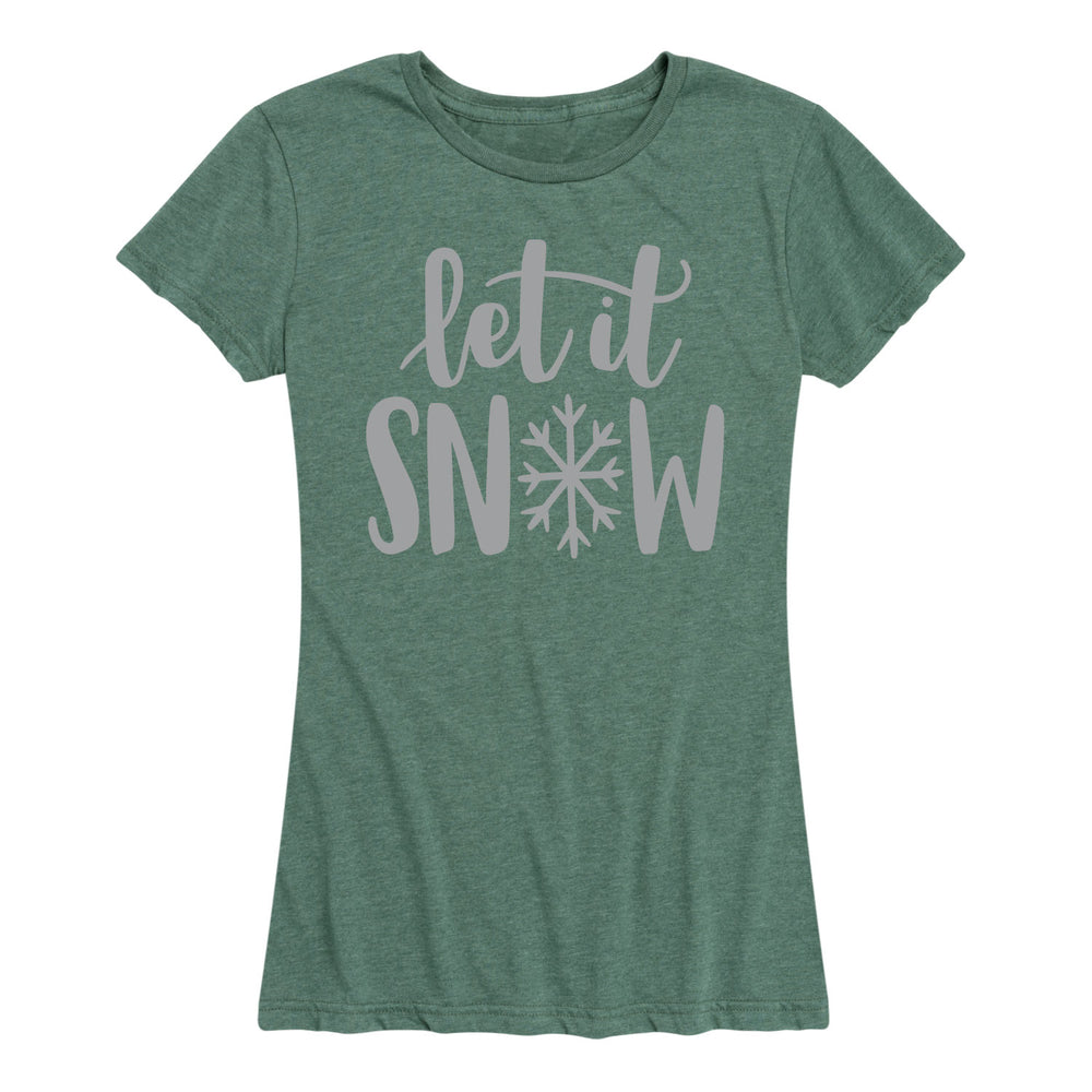 Let It Snow - Women's Short Sleeve T-Shirt