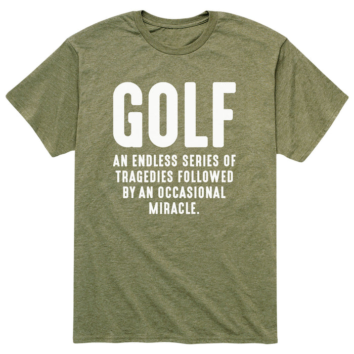Golf An Endless Series - Men's Short Sleeve T-Shirt
