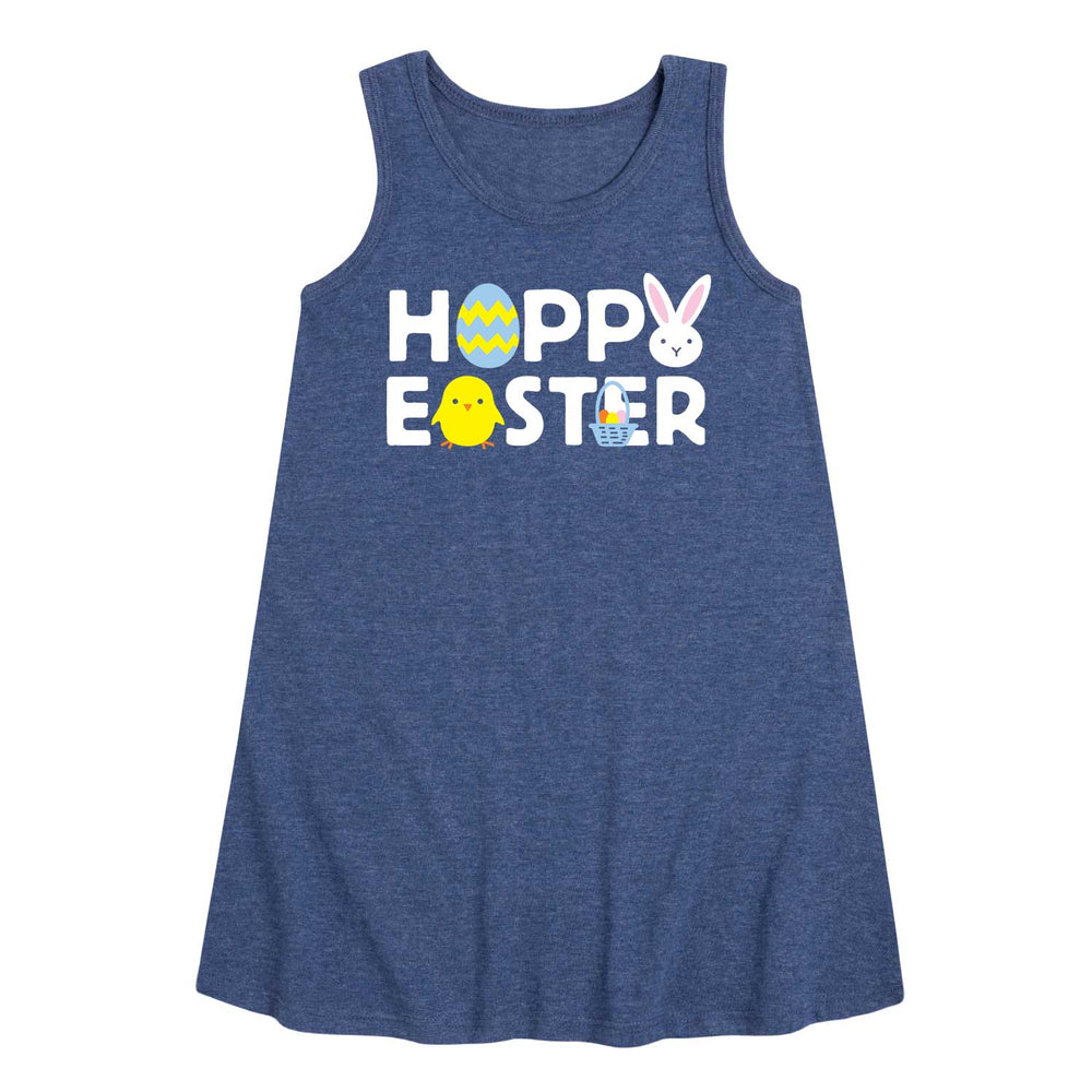 Happy Easter Icons - Youth & Toddler A-Line Dress