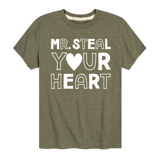 Mr. Steal Your Heart - Youth & Toddler Short Sleeve T-Shirt