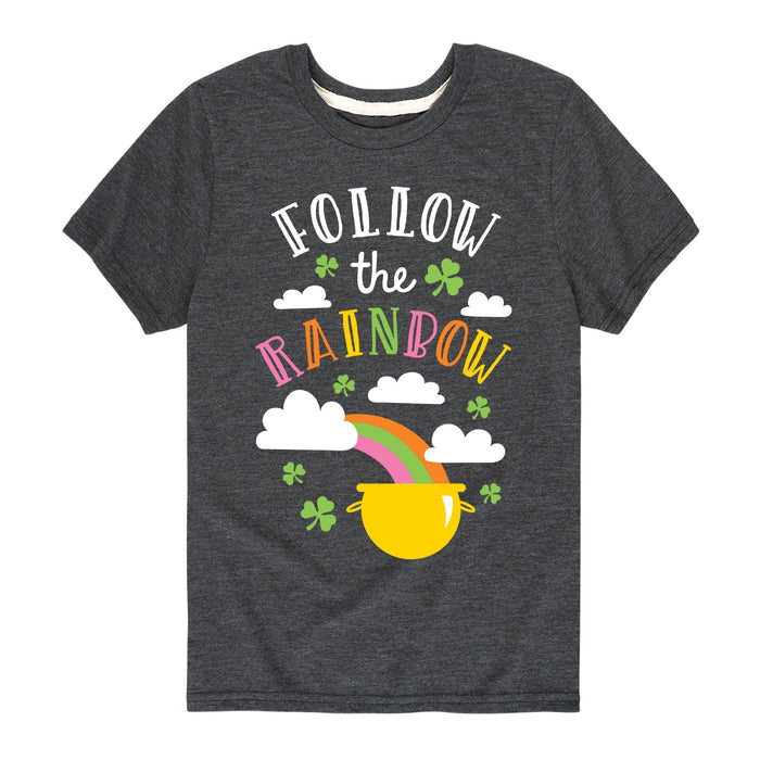 Follow the Rainbow - Youth & Toddler Short Sleeve T-Shirt