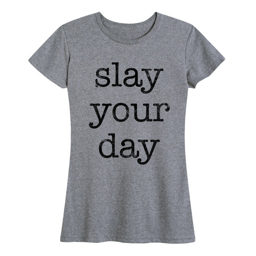 Slay Your Day Script - Women's Short Sleeve T-Shirt