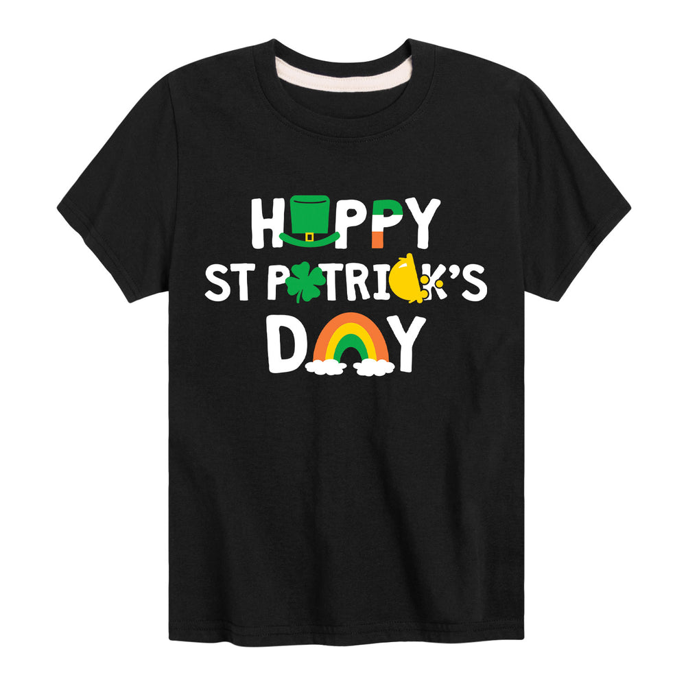 Happy St. Patrick's - Youth & Toddler Short Sleeve T-Shirt