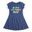 Happy St. Patrick's - Youth & Toddler Girls Fit and Flare Dress