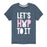Let's Hop To It - Youth & Toddler Short Sleeve T-Shirt