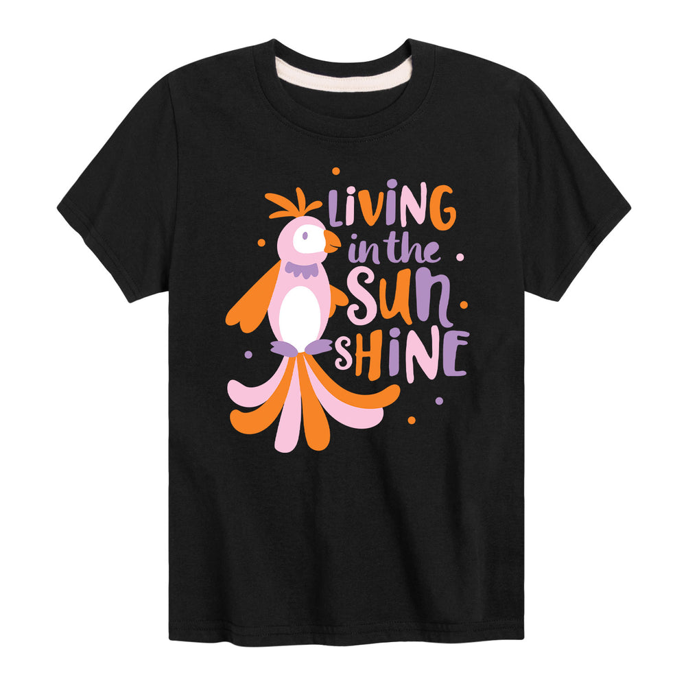 Living in the Sunshine - Youth & Toddler Short Sleeve T-Shirt
