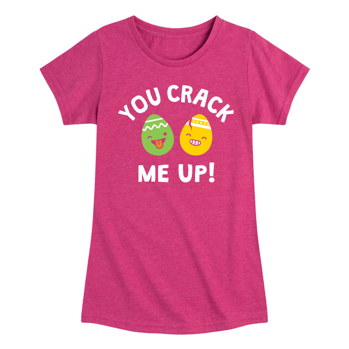 You Crack Me Up - Youth & Toddler Girls Short Sleeve T-Shirt