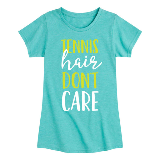 Tennis Hair - Youth & Toddler Girls Short Sleeve T-Shirt