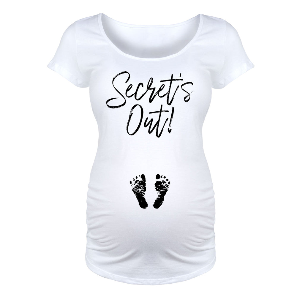 Secret's Out - Maternity Short Sleeve T-Shirt