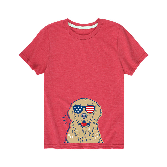 Americana Dog - Youth & Toddler Short Sleeve T-Shirt