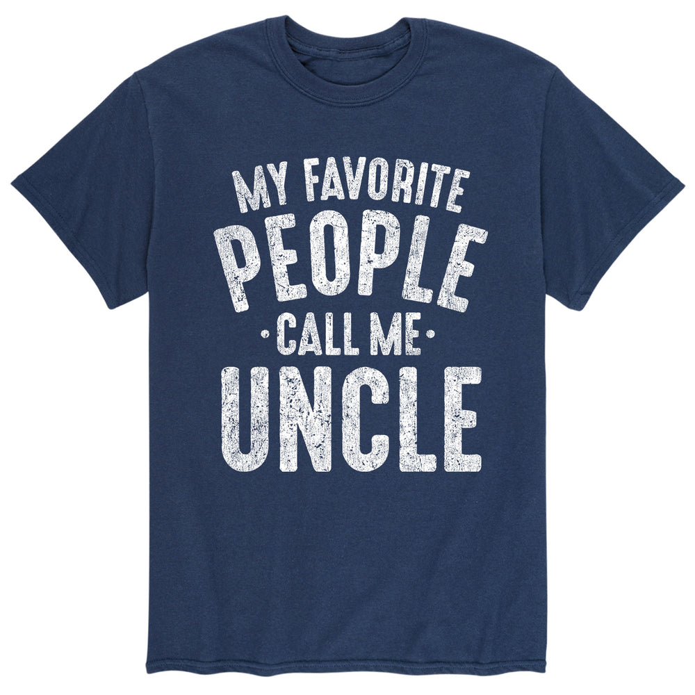 My Favorite People Call Me Uncle - Men's Short Sleeve T-Shirt