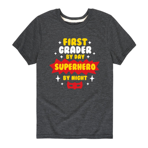Superhero First Grader - Toddler And Youth Short Sleeve T-Shirt